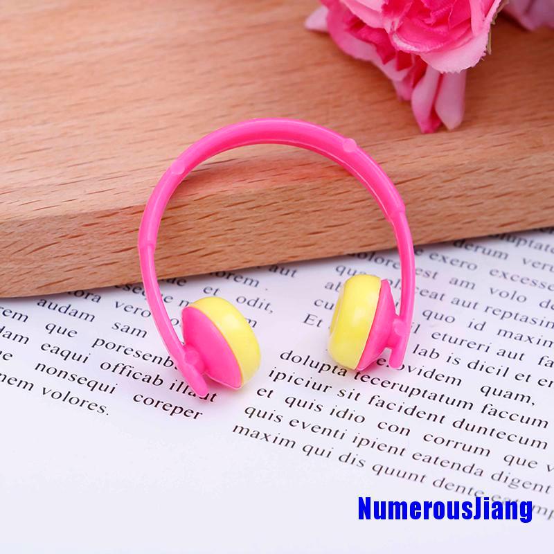 Bộ 5 Nút Nhựa Nhiều Màu Cho Tai Nghe Acessories