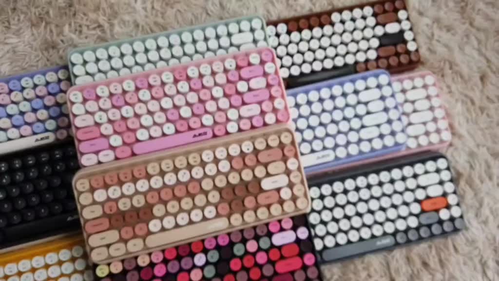 FREESHIP Bàn Phím Không Dây Giả Cơ Ajazz 308i Bluetooth - Dùng được cho Máy tính bàn, Laptop, Điện thoại, Máy tính bảng | BigBuy360 - bigbuy360.vn