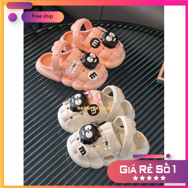 Dép sục cross cho bé full charm,sục cross cho bé hàng Quảng Châu