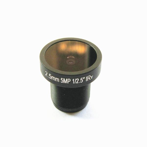 Ống kính góc rộng 2.5mm 1 / 2.5 " 5MP M12 HD 130 độ cho máy ảnh FPV