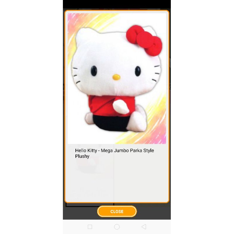 Gấu bông Hello Kitty gắp new Toreba Nhật Bản