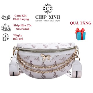 Túi đeo chéo nữ đi chơi, Túi bao tử nữ đeo chéo thời trang CHIP XINH DC02