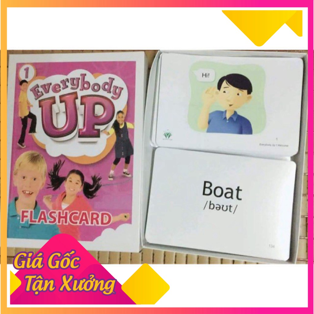 Flashcard Everybody up 1