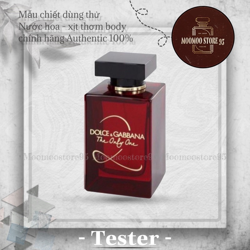 🎀MooMoo🎀 Nước hoa dùng thử The Only One 2 - 2ml/5ml/10ml
