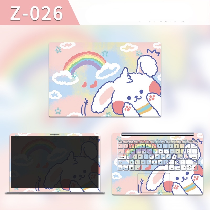 Miếng Dán PVC 3 Mặt Bảo Vệ Toàn Diện Cho Laptop HUAWEI Matebook D14/D15