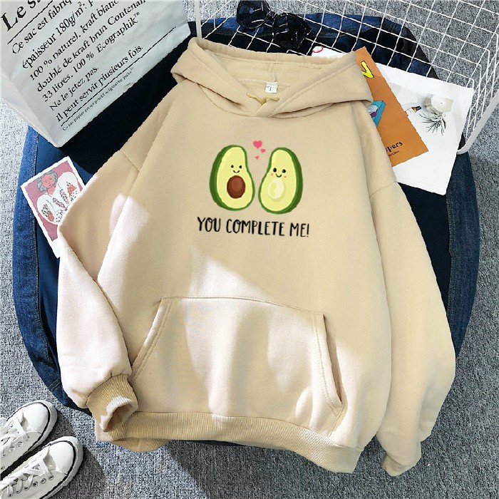 Áo Hoodie Unisex, Áo Nỉ Bông Có Mữ Tay Dài Cho Cả Nam Và Nữ In Hình Siêu Cute
