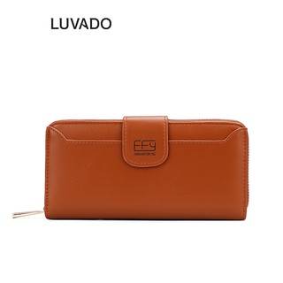 Ví nữ thời trang dáng dài đựng tiền FOREVER FOR YOU cầm tay nhiều ngăn cao cấp LUVADO VD422