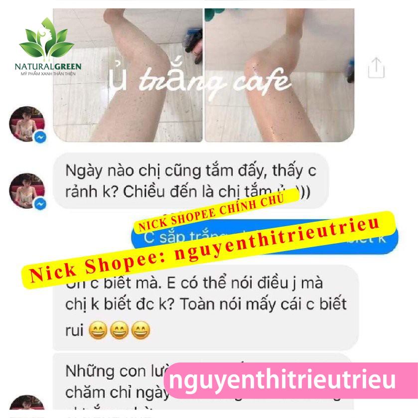 (100gr) Ủ Trắng Cafe Thảo Dược, Bột Tắm Trắng Cafe, Dùng cả Mặt + Body (Toàn thân) Trắng da, tẩy da chết, hết nám sạm da | BigBuy360 - bigbuy360.vn