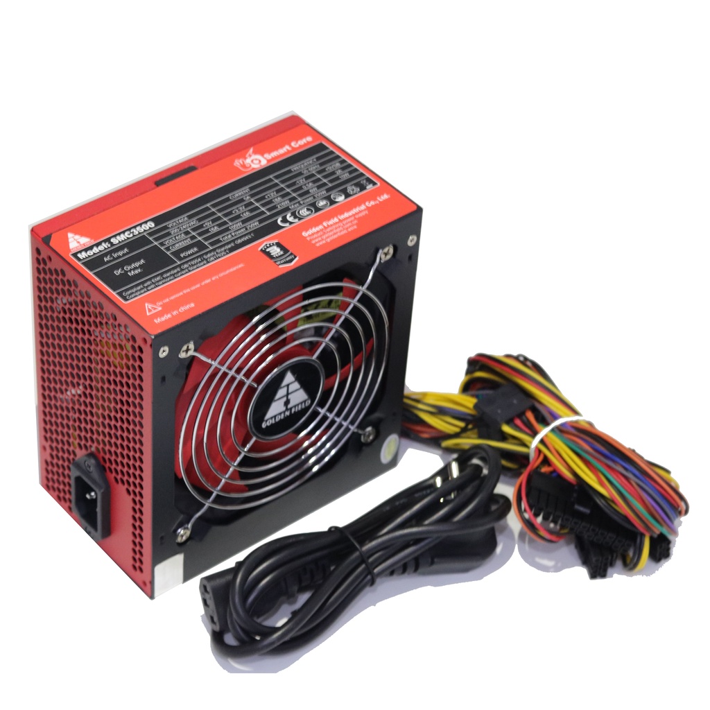 Nguồn máy tính Golden Field Smart Core SMC3500 350w Công suất thực - Hàng Chính Hãng - Bảo hành 36 tháng