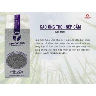 Gạo Nếp Than Ông thọ