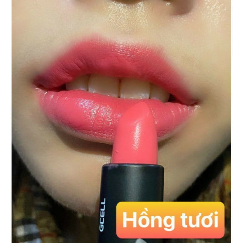 SON LÌ SIÊU MỀM MÔI GCELL HÀN QUỐC CHÍNH HÃNG - MAGIC KISS LIPSTICK