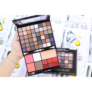 Set Trang Điểm SIVANNA COLORS Pro Make-up Nectar & Nude Palette HF644