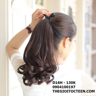 Tóc giả buộc cao cấp