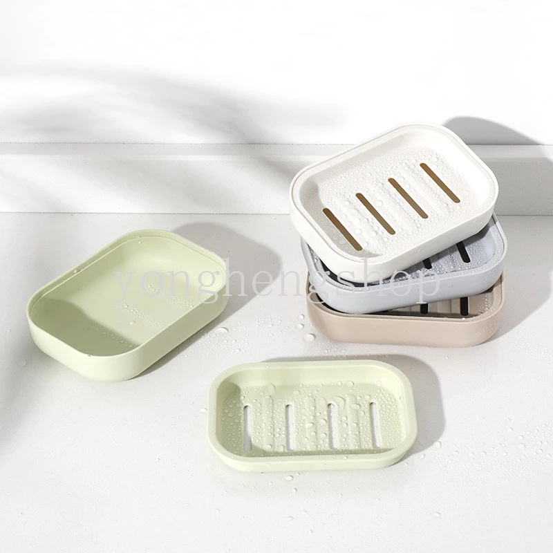 Khay đựng xà phòng để ráo nước màu sắc ngọt ngào phong cách Bắc Âu độc đáo tiện dụng nhà tắm
