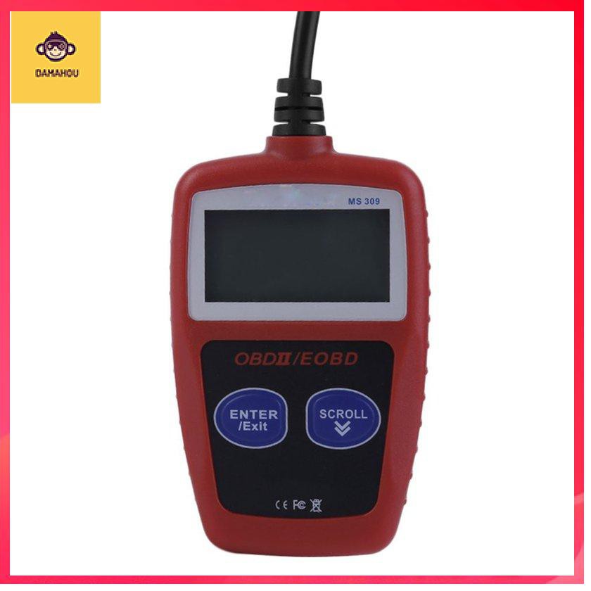 Công cụ chẩn đoán lỗi ô tô MS309 OBD2 Máy quét mã lỗi Máy quét đầu đọc