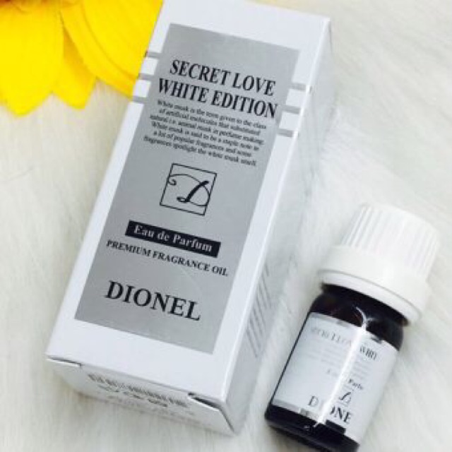 Nước hoa vùng kín Dionel Secret Love White Edition Màu Trắng.