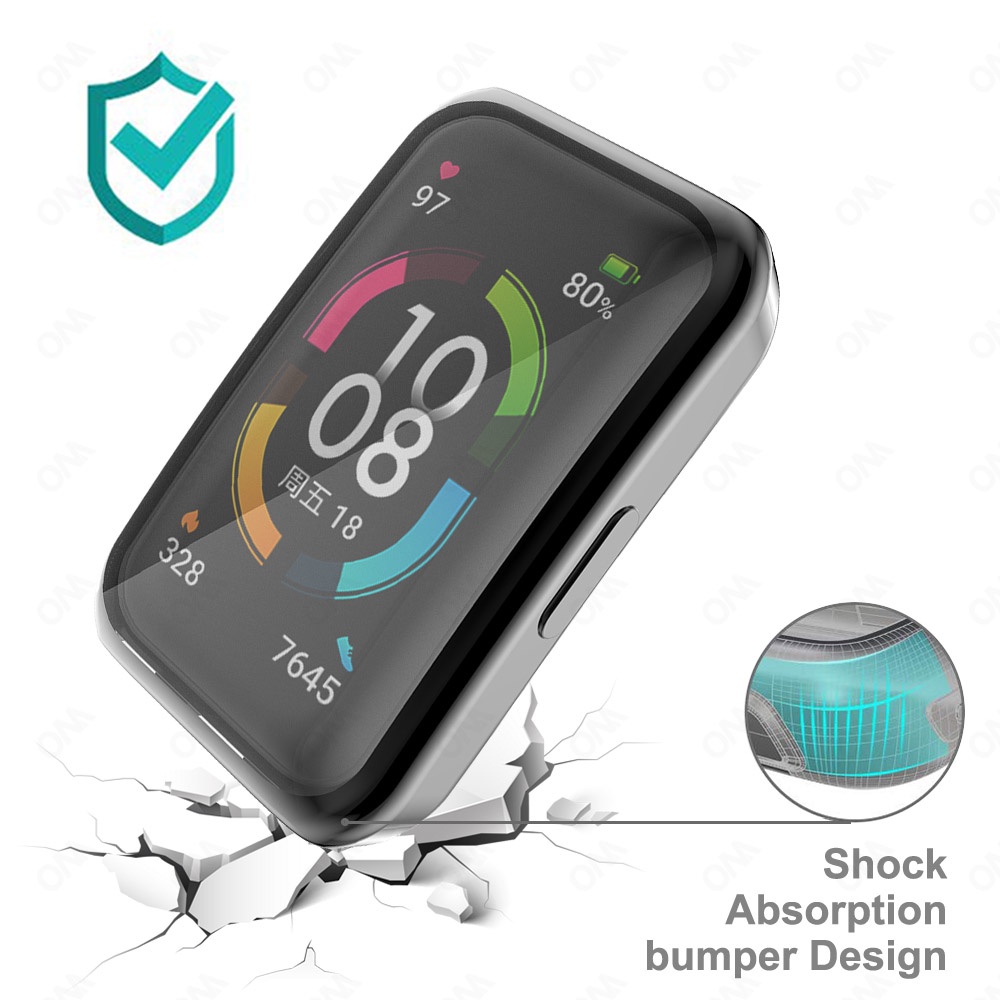 Ốp Lưng Tpu Mềm Trong Suốt Cho Huawei Band 7