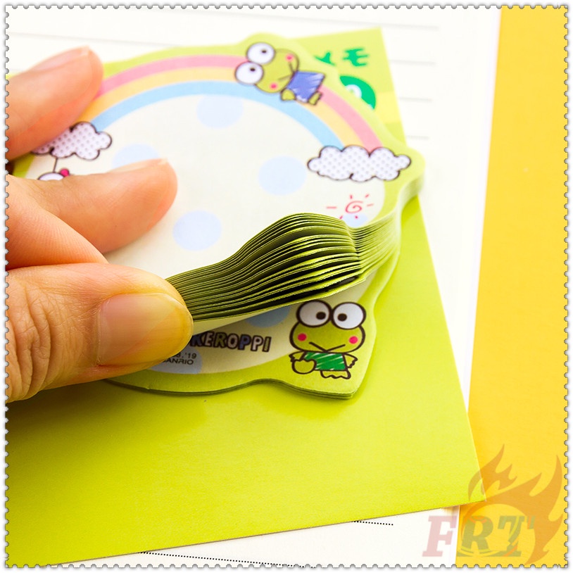 30 Tờ / Bộ ✿ Ghi Chú Dính Sanrio Q-3 ✿ Giấy Dán Ghi Chú Họa Tiết Hoạt Hình Hello Kitty / Little Twin Stars / Cinnamonroll / My Melody / Kuromi N Times