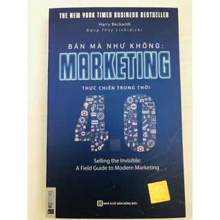 Sách - Bán Mà Như Không: Marketing Thực Chiến Trong Thời 4.0 + tặng kèm bút hoạt hình