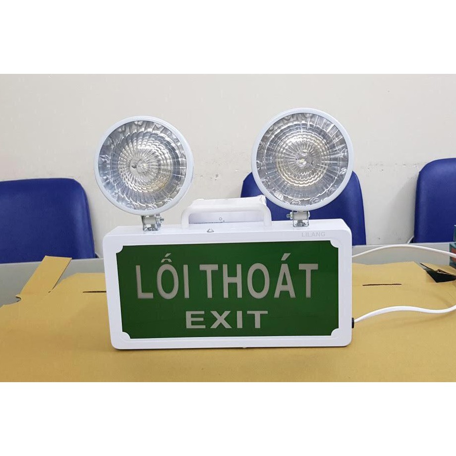 Đèn sự cố kèm thoát hiểm exit Lilang XF-ZFZD-E3W
