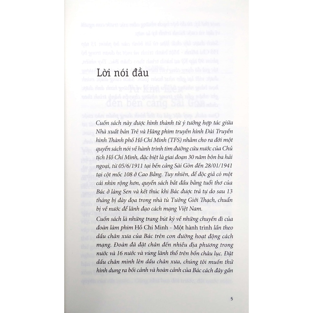 Sách Di Sản Hồ Chí Minh - Hành Trình Theo Chân Bác (Tái Bản 2021)
