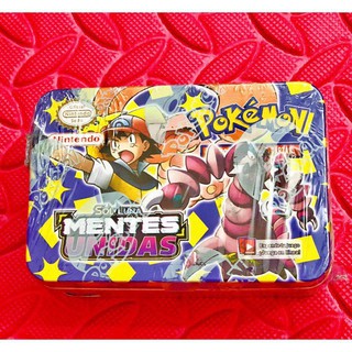 (42 lá) Bộ bài Bài pokemon hộp sắt tráng bóng tặng kèm thẻ tráng nhũ siêu đẹp