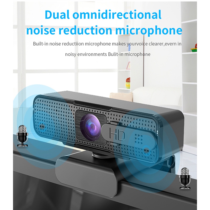 Webcam Hd 1080p Usb Tự Động Lấy Nét Kèm Micro Cho Video | BigBuy360 - bigbuy360.vn