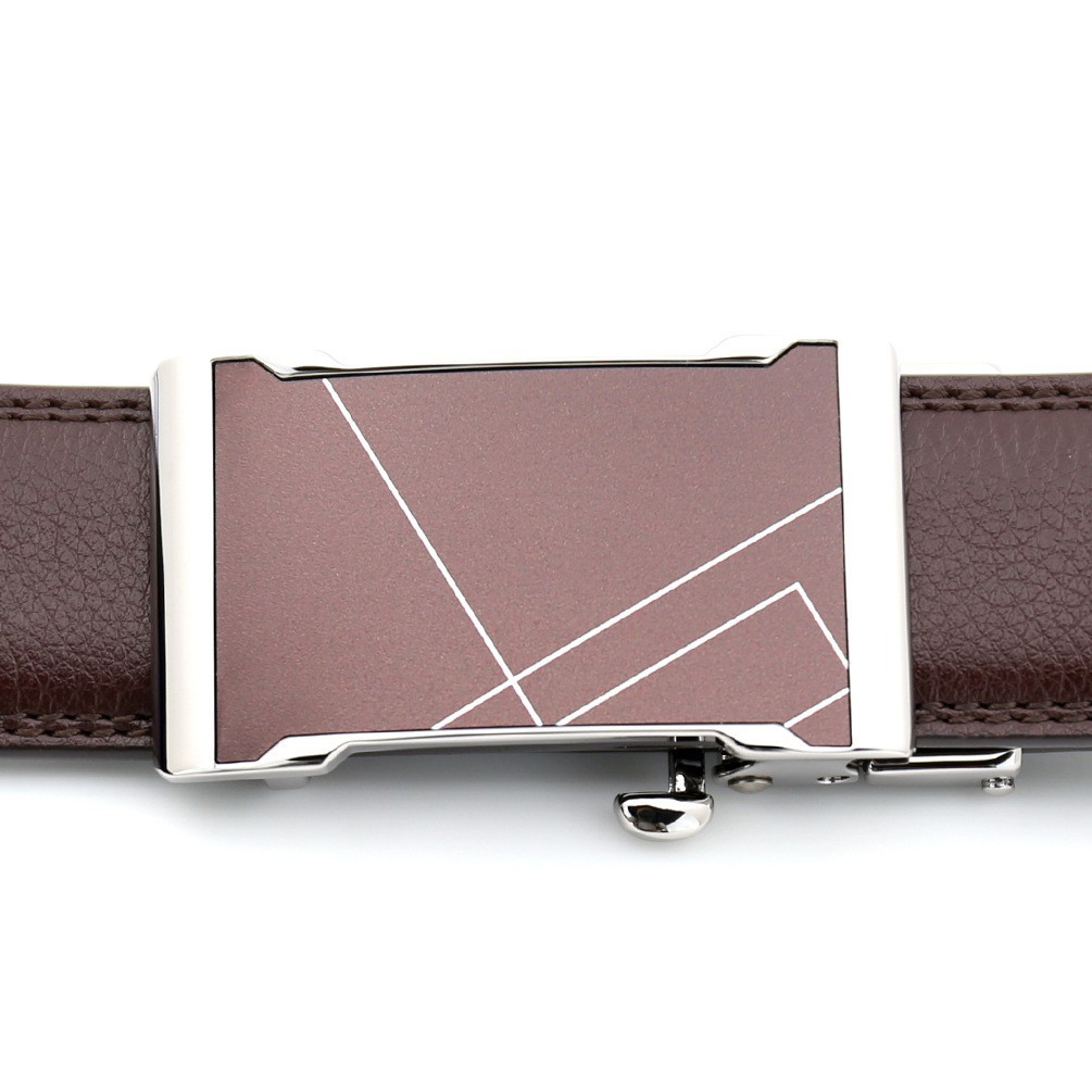 Thắt lưng nam thời trang dây da khóa tự động | BigBuy360 - bigbuy360.vn