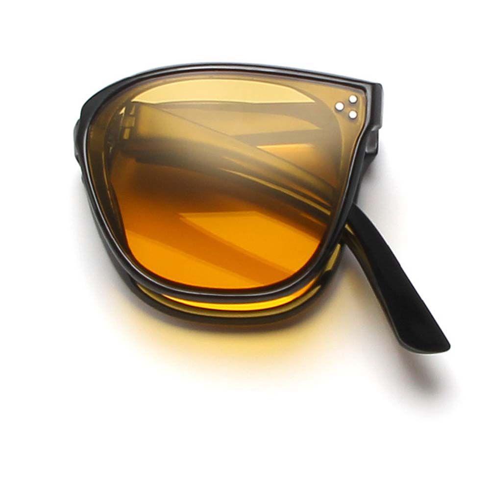 Kính Mát Gọng Lớn Màu Đen Chống Tia UV Thời Trang Dành Cho Nữ