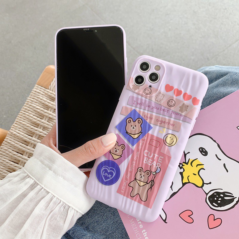 Ốp Lưng điện thoại dễ thương cho iPhone 11 Pro Max X Xs Max XR iPhone 7 8 Plus 6s Plus SE 2020 | BigBuy360 - bigbuy360.vn