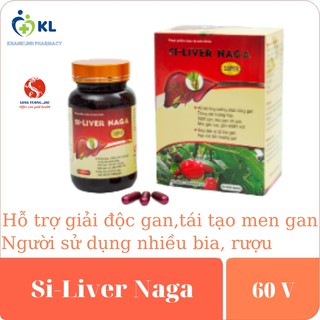 Giải Độc Gan Thảo Dược Si-Liver Naga Super-Giúp bảo vệ và phục hồi tế bào gan, hạn chế tổn thương gan do rượu, hóa chất