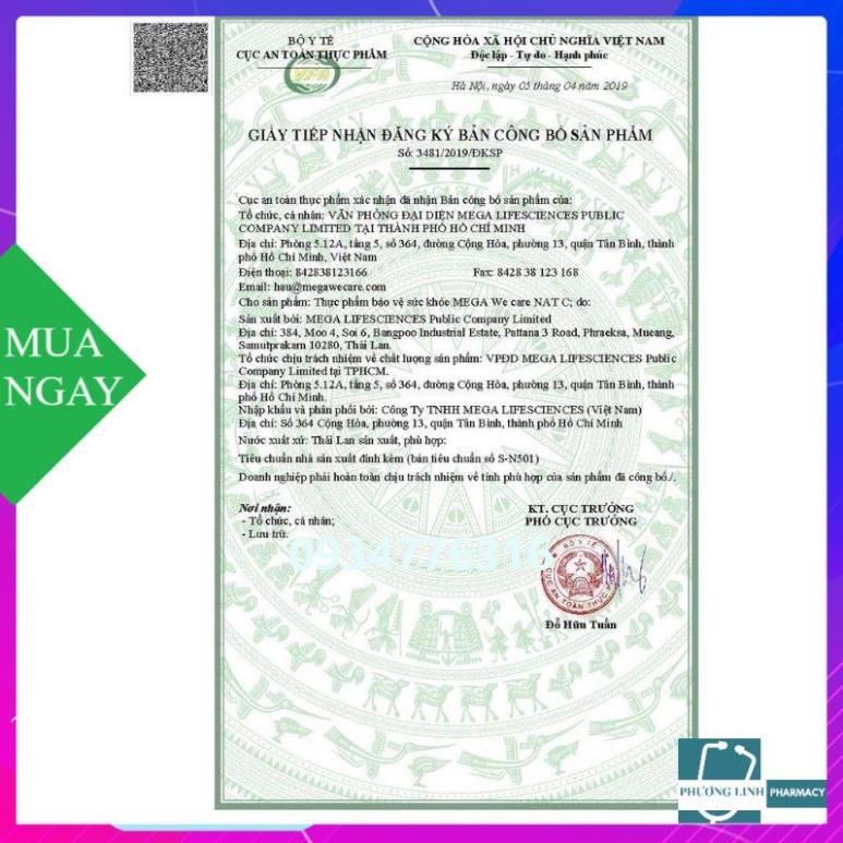 Viên uống NAT C 1000
