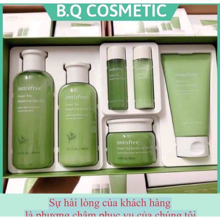 Set dưỡng trà xanh INNISFREE 6 món - Cao Cấp