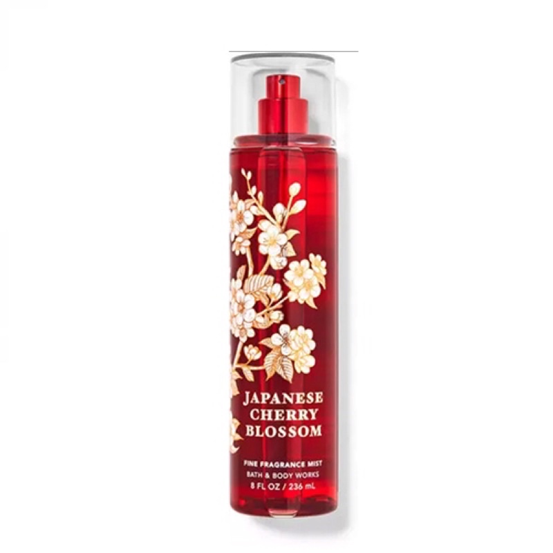 MẪU MỚI- Xịt thơm Bath and Body Works Japanese Cherry Blossom Mist 236ml