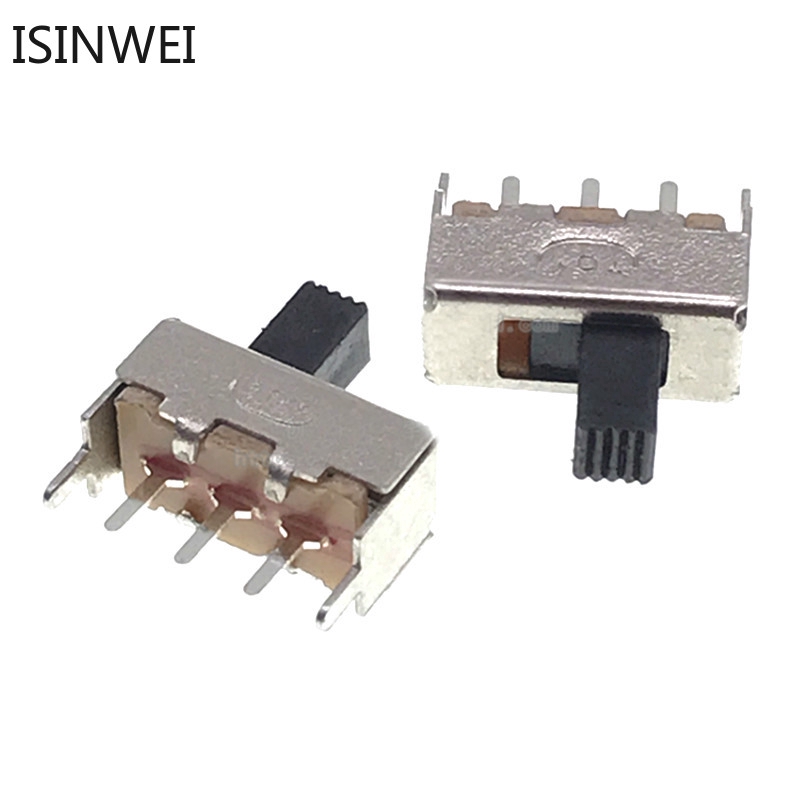Set 10 công tắc nút chuyển đổi SS12F44 3 Pin 5mm chuyên dụng