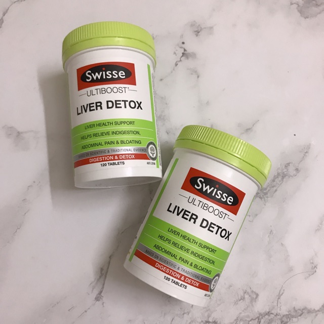 Viên uống thải độc gan Swisse Liver Detox