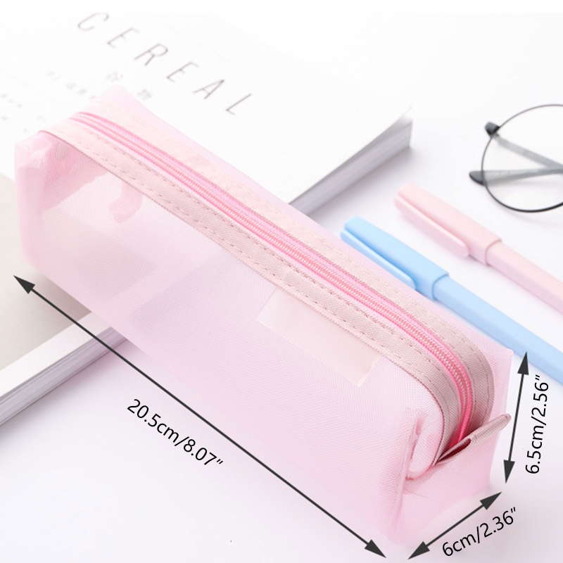 Túi Đựng Bút Trong Suốt Thời Trang Dành Cho Học Sinh Thanh Thiếu Niên