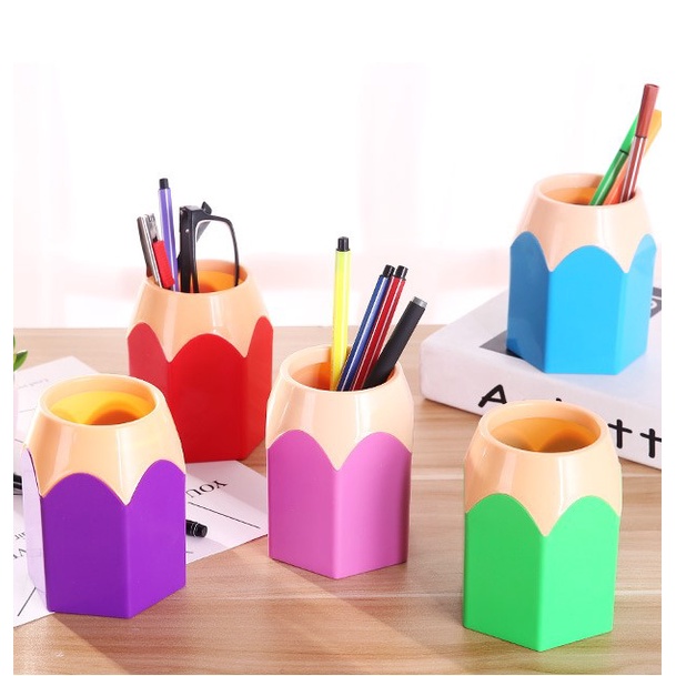 Ống cắm bút hình cây bút chì sáng tạo
