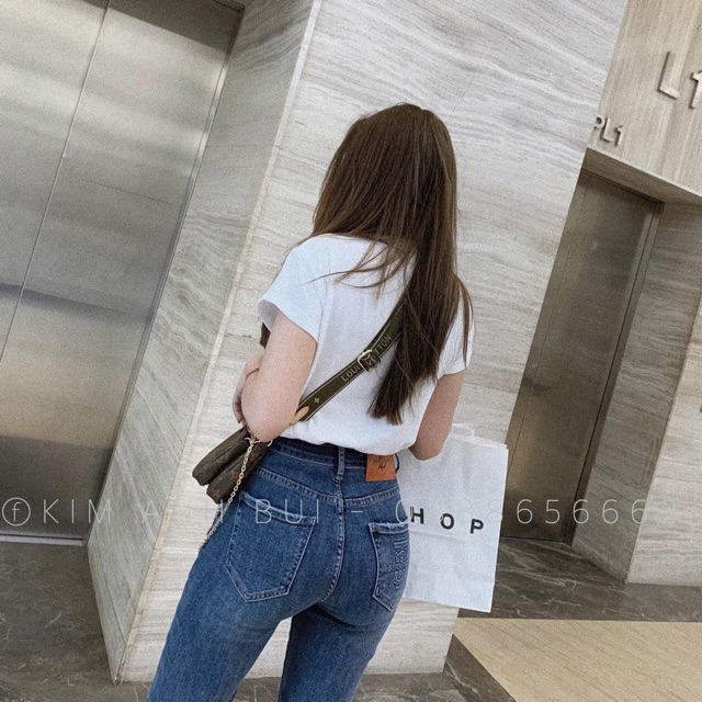 Quần jean baggy co giãn