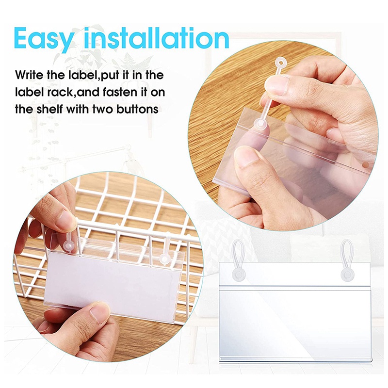 80 cái nẹp bảng giá nhựa và 160 cái khóa cho bảng giá siêu thị/chợ/bách hóa