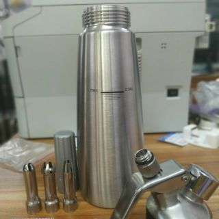 Bình xịt kem mosa inox 500ml