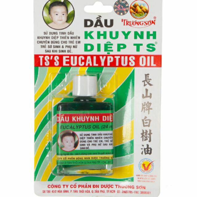 Dầu khuynh diệp TS cho bé