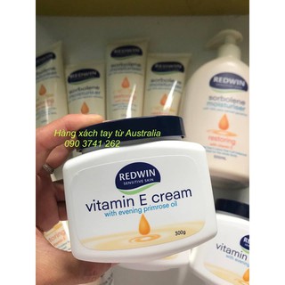 Kem dưỡng thể REDWIN Vitamin E with evening primrose oil 300g