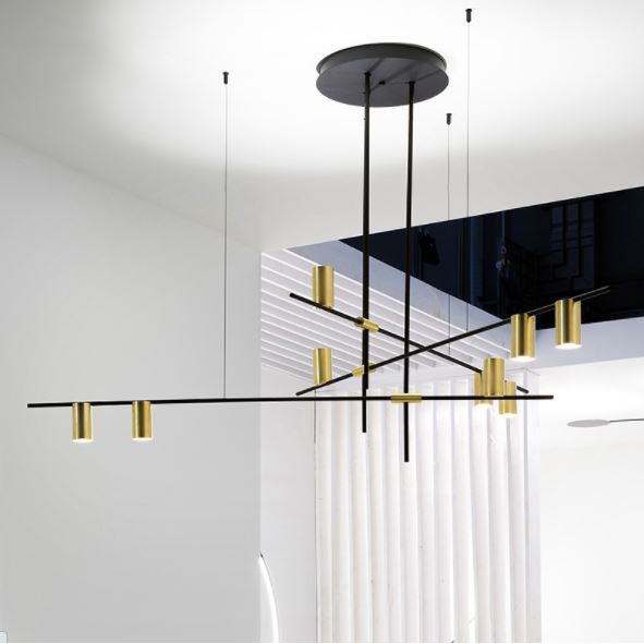 Đèn thả MONSKY MINSE 1m5, 1m2 phong cách Bắc Âu hiện đại trang trí nội thất sang trọng
