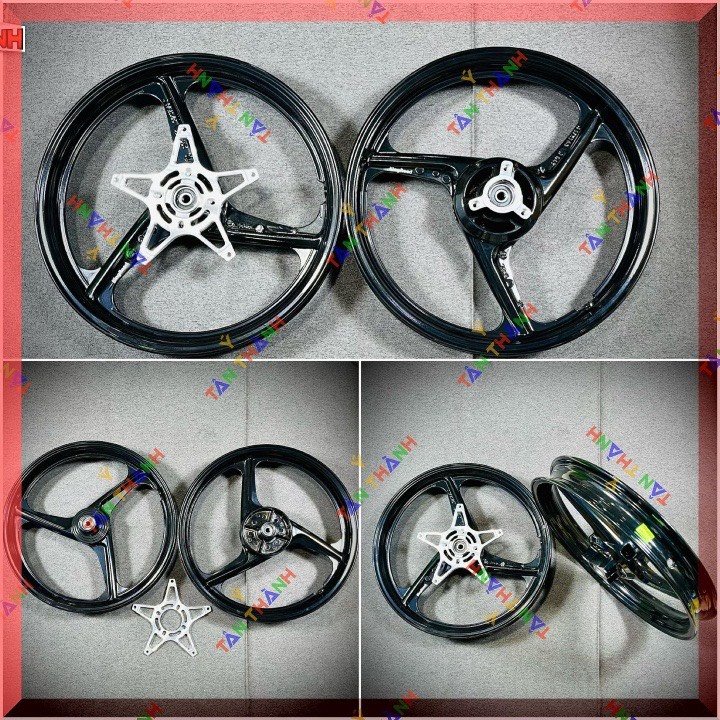Mâm 3 đao US Satria Raider Fi bản 1.6 1.85 MS02