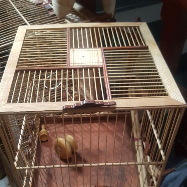 Lồng gỗ chào mào