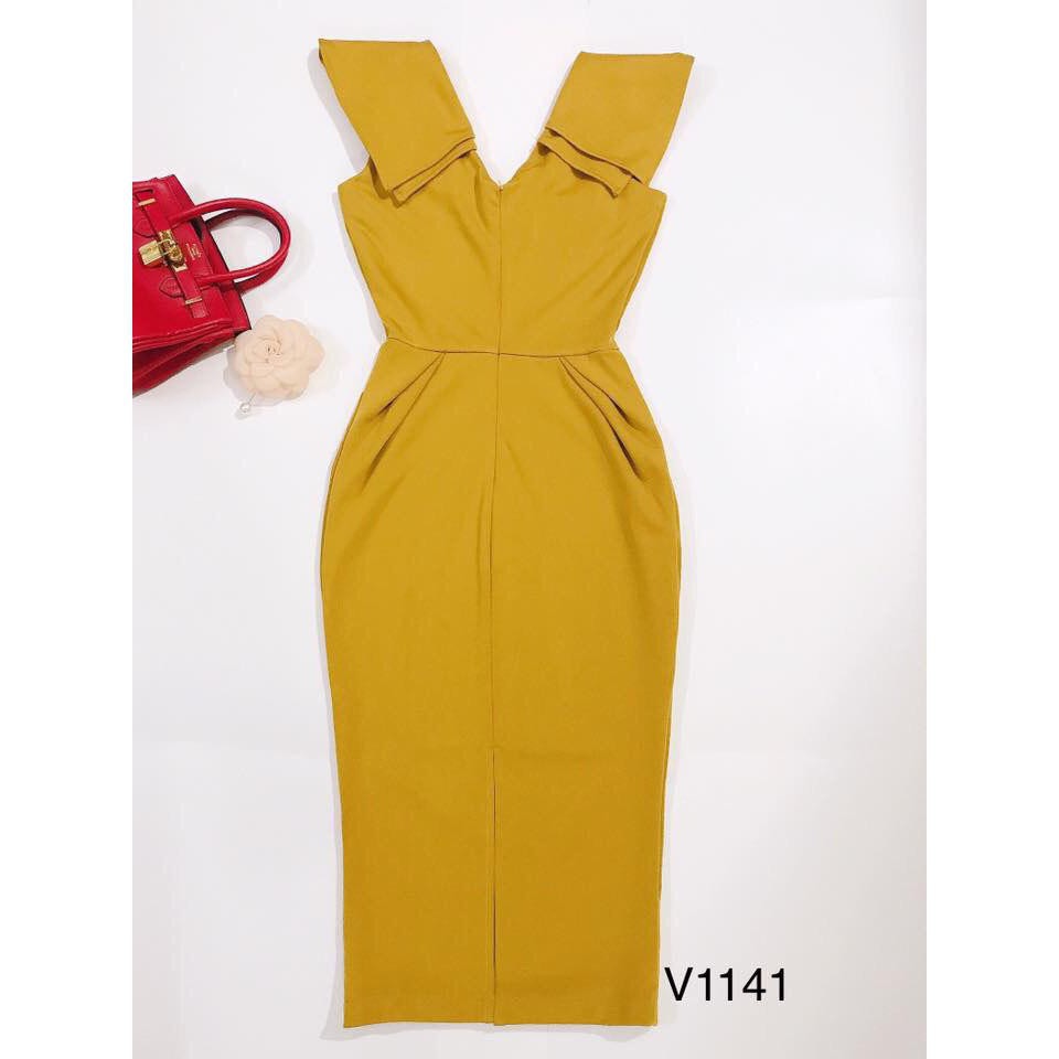 [ xả kho ] MiD Đầm ôm tôn dáng thời trang thiết kế V1141 Mie Design