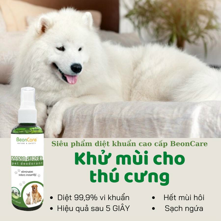 Xịt Khử Mùi Thú Cưng Beon Care - NANO SILVER