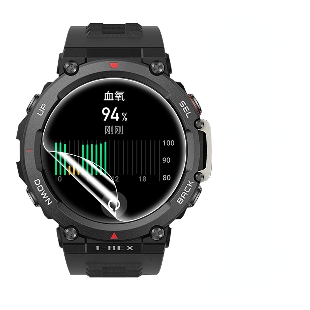 Miếng Dán Hydrogel TPU Mềm Bảo Vệ Màn Hình / Đồng Hồ Thông Minh Huami Amazfit T Rex