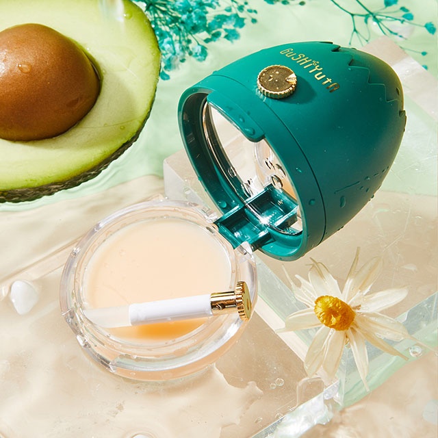 Hộp Dưỡng Môi Bơ Hình Qủa Trứng AVACADO GUSHIYUTA  12g